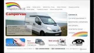 Campervan rental in Iceland