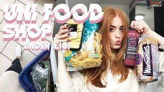 WEEKLY UNI FOOD SHOP UNDER £18! | MsRosieBea