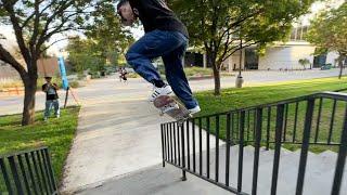 College Campus Skate Sesh!