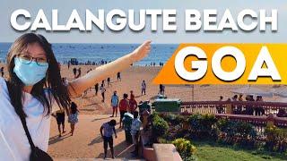 CALANGUTE BEACH | GOA after LOCKDOWN - GOA DECEMBER UPDATE