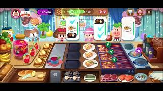 line chef gamplay - restaurant 5 level 27