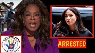 PUT HER IN JAIL! Meghan Mad As Oprah Angrily Calls CPS California to Charge Meghan for Child Abuse