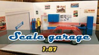 1:87 Scale garage