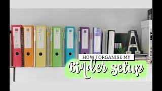 HOW I ORGANISE MY BINDER  | studycollab: alicia