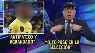 Vito Muñoz arremete contra seleccionado de Ecuador sobre su llegada al país