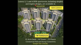 New Launch In Dhanori, Pune. Luxury 2,3,4BHK, Simplex & Duplex staring at 70L* Onwards