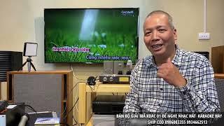 #09. Phối ghép Karaoke với dàn nghe nhạc để lời bay hát nhẹ âm thanh nổi