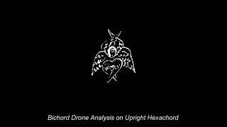 Bichord Drone Analysis On Upright Hexachord