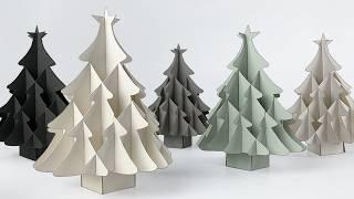 Christmas 2024｜DIY Paper Christmas Tree｜Christmas Decoration Ideas (No Glue)