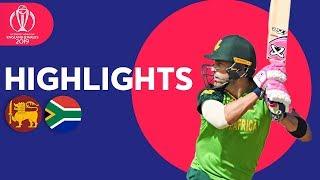 SA Stroll To 9-Wicket Win | Sri Lanka vs South Africa - Highlights | ICC Cricket World Cup 2019