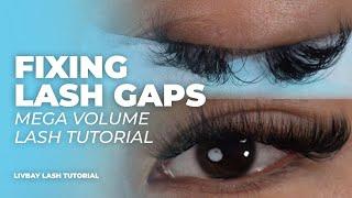 Lash With Me - Filling Lash Gaps with Mega Volume Lashes - Lash Artist Tips