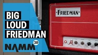 Friedman NAMM 2020 | New Twin Sister, Jake E. Lee and Steve Stevens Amps | Thomann