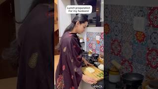 Lunch preparation for my husband  #shorts #familyvlog#minivlog #kannadavlogs #kannadashorts