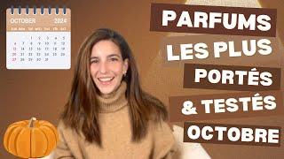 Parfums les plus portés & testés en octobre (découverte de magnfiques maisons!)