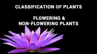 Flowering & Non - flowering Plants