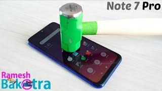 Redmi Note 7 Pro Screen Scratch Test Gorilla Glass 5