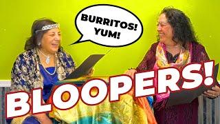 Bloopers & Outtakes from Lolli & Bambi's Purim Promo! #funny