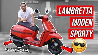 TOP SPEED STANDARD LEBIH 150KMJ | 2024 LAMBRETTA X250 | FIRST RIDE IMPRESSION