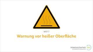 Bedeutung von Warnzeichen nach DIN EN ISO 7010