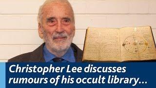 "You'll not only lose your mind, but you'll lose your soul" | Christopher Lee on the occult