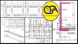 STRUCTURAL DRAWINGS TAKING-OFF AND BILL OF QUANTITIES (BOQ) PREPARATION WITH PLANSWIFT