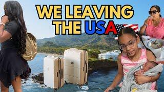 I am leaving the USA