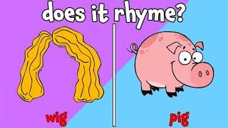 Does It Rhyme? Learning Rhyming Words for Kids