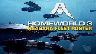 HOMEWORLD 3 HIIGARA FLEET ROSTER  All ships we know currently  PC 4k Gameplay