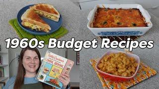 1960s BUDGET RECIPES  Money Saving Meals for Families