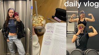 daily vlog/un giorno nella mia vita (scuola, studio, palestra ecc)