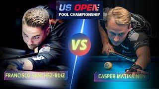 FRANCISCO SANCHEZ RUIZ VS  CASPER MATIKAINEN | 2024 US OPEN POOL CHAMPIONSHIP #billiards #9ballpool