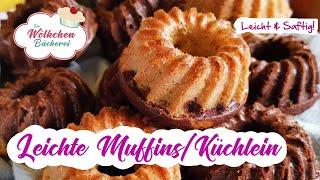 Muffins: kalorienarm, lecker, gesund und soo einfach! (Küchlein / ww geeignet)