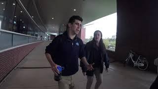 Penn State Engineering Ambassadors give a tour of the campus and engineering facilities