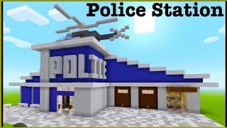 How To Make A Police Station in Minecraft Part - 1