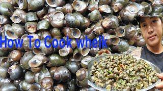 How To Cook Whelk (Small Snail)| Stir Fry Whelk With Chili