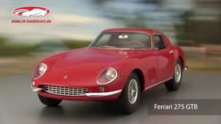 ck-modelcars-video: Ferrari 275 GTB rot 1:18 CMR