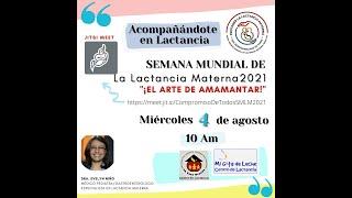 Evelyn Mercedes Niño presenta El Arte De Amamantar en la #SMLM2021