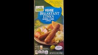 Earth Grown Veggie Breakfast Links Seasoned with Herbs & Spices Review