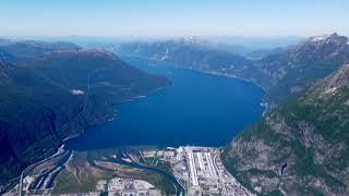 Drone Footage 15, Litjkalken in Sunndalsøra