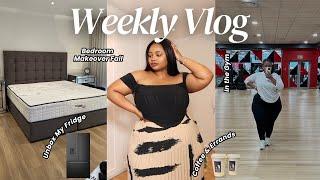 Weekly Vlog | Unbox my New Fridge, Bedroom Makeover Fails, Cook with Me, Gym & Lots of Errands