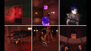 All Entities Death Animations From a 3rd Person Perspective | Roblox DOORS