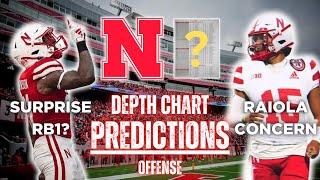 Nebraska Depth Chart PREDICTIONS | Offensive SURPRISES | Husker Football Reaction