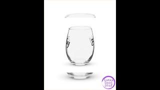 Personalized Stemless wine glass - Bobby
