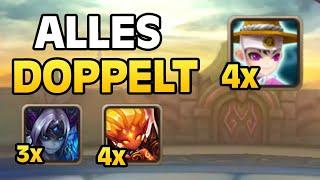 WIE VIELE DOPPELTE MONSTER? JA! | Belagerungskampf Summoners War