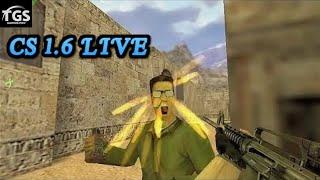  Live CS 1.6 Gameplay Join the Action Now! | Counter-Strike 1.6 Battles | TGS GAMING PRO