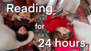 we read for 24 HOURS STRAIGHT