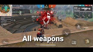 All weapons Gun Kung mode