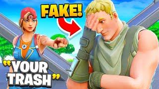 Ik ging UNDERCOVER als BOT In OG FORTNITE!