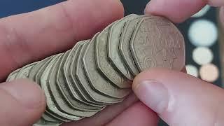 £100 50p Coin Hunt 12 FINDS!