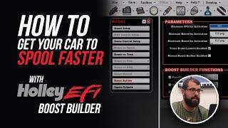 Holley EFI How To: Boost Builder